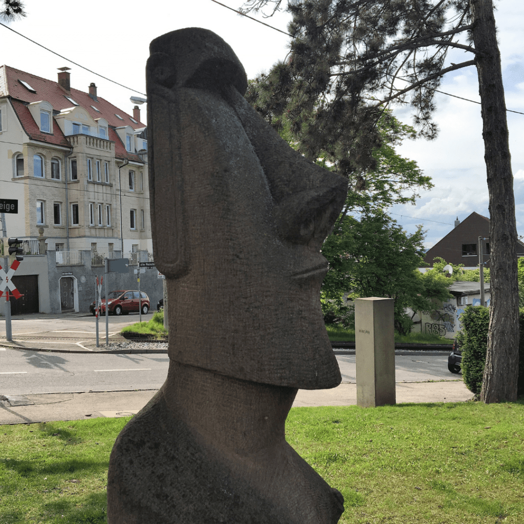 Moai Bene Tuki in Stuttgart