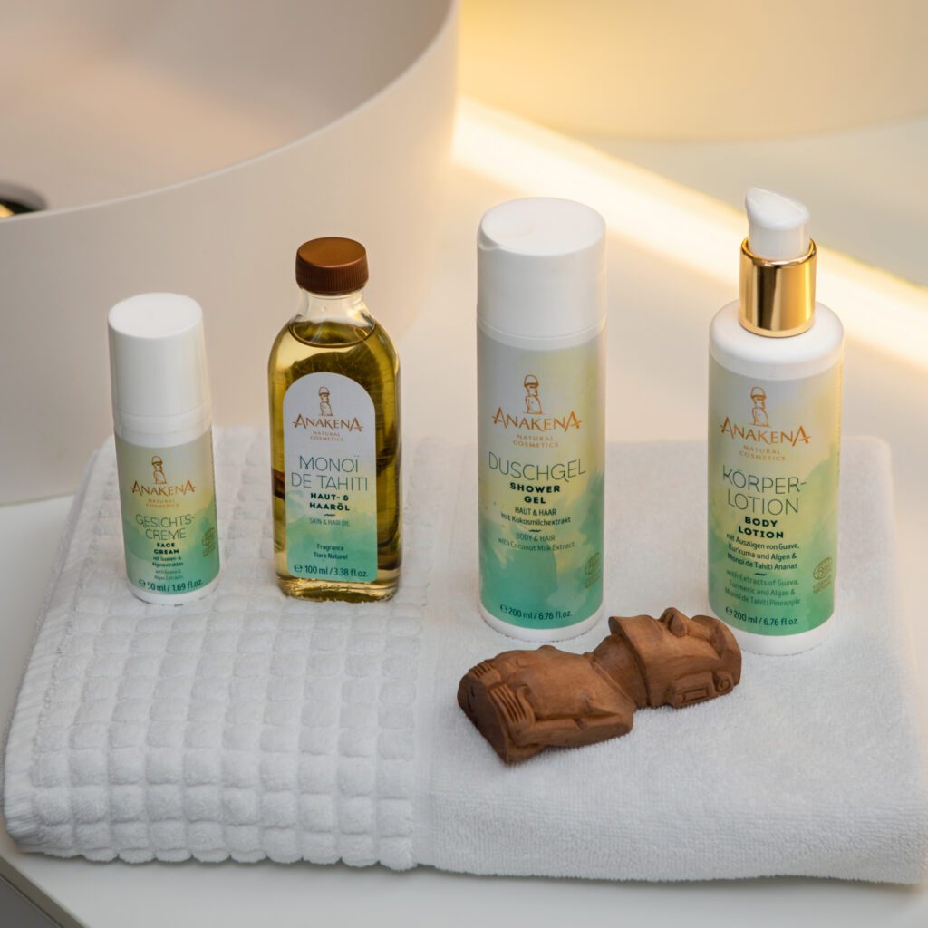 Was dahinter steckt... 1 Anakena Kosmetik mit Moai