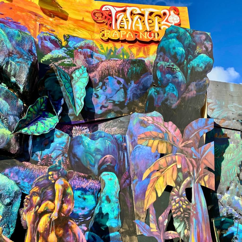 Tapati Rapa Nui 2026 Set design Easter Island Chile
