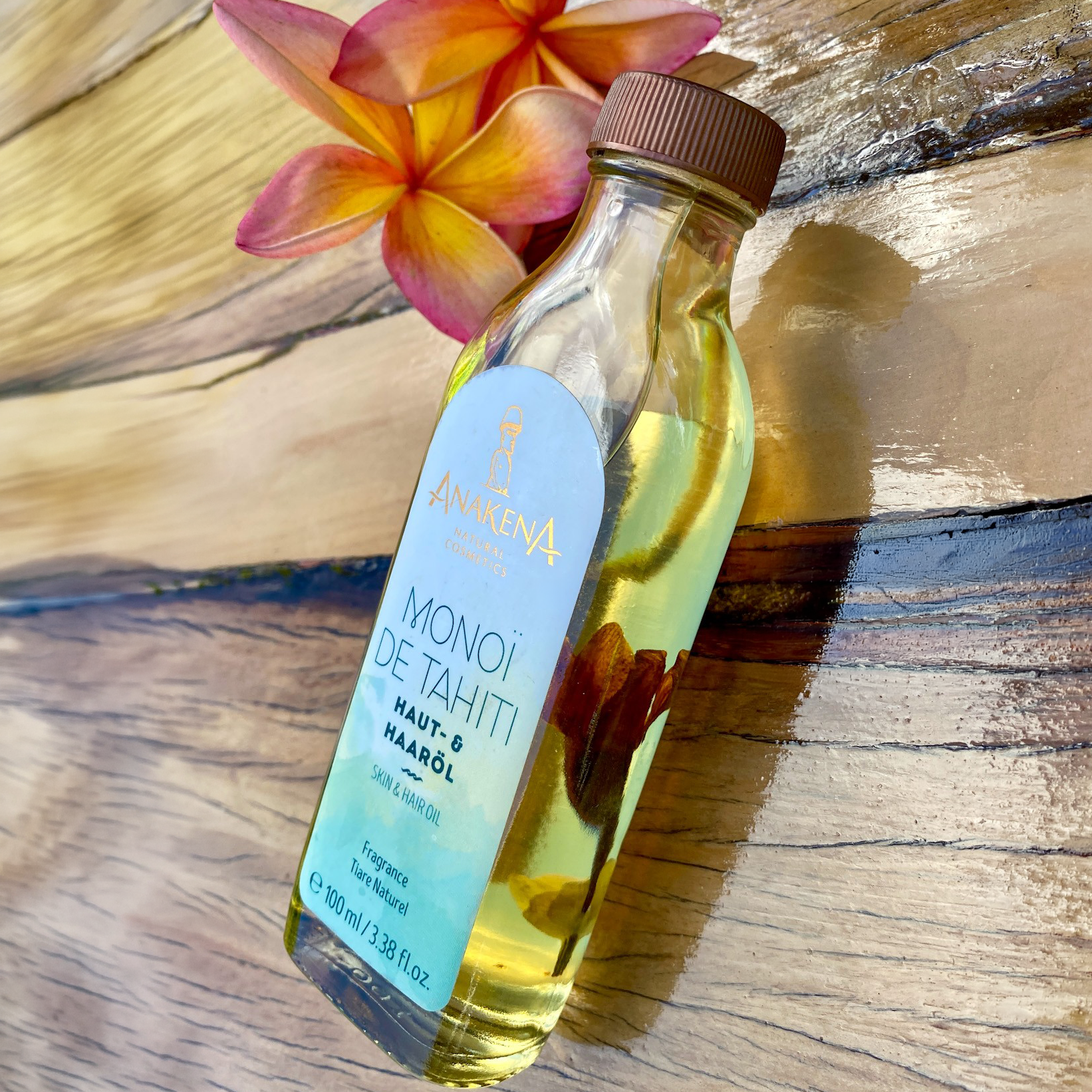 Monoi de Tahiti con gardenia tahitensis